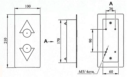 Схема ПВЛ-2П4, ПВЛ-2Н4